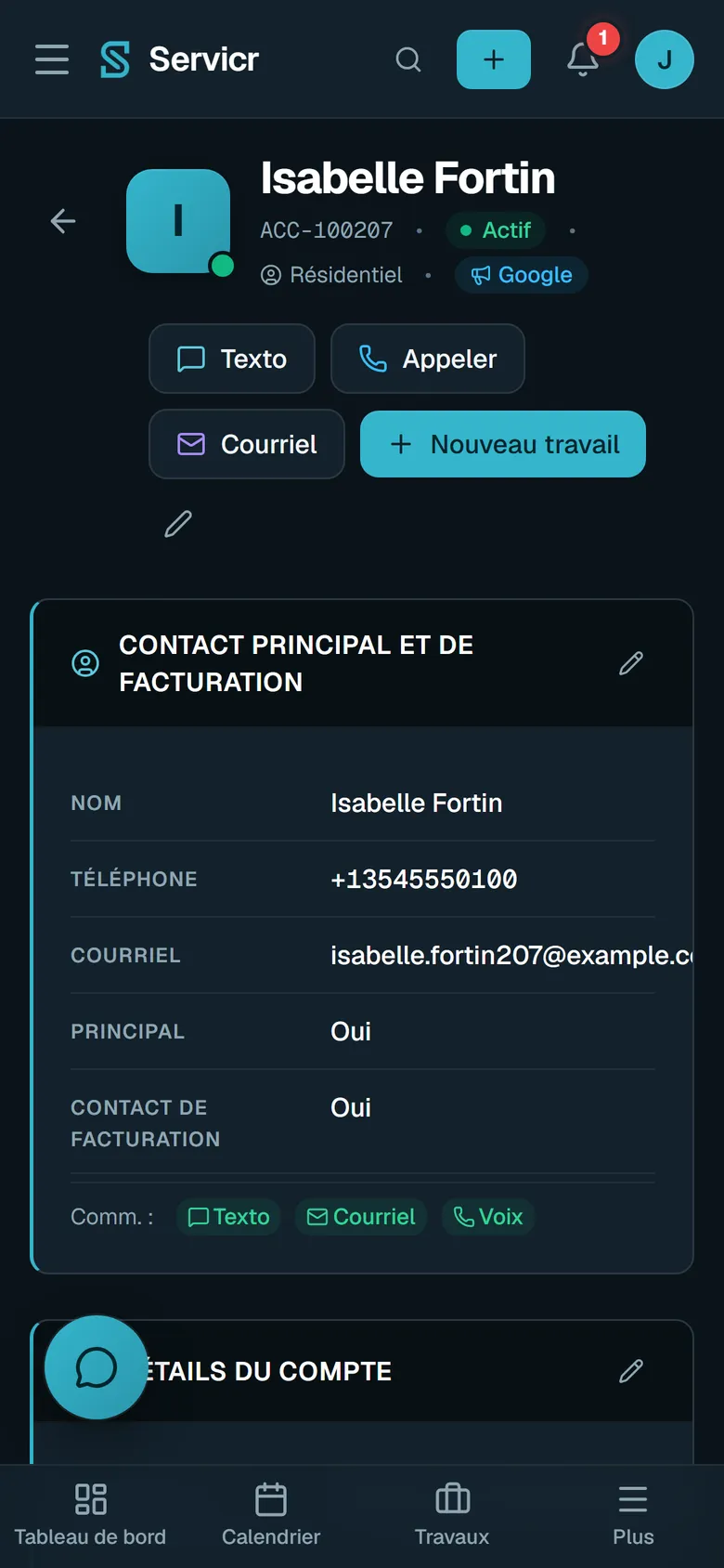 Faire le travail